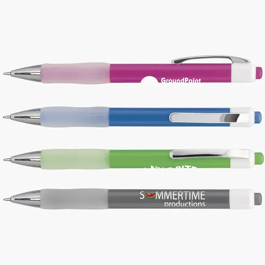 Twilight Retractable Ballpoint Pen with Chrome Trim — view 7