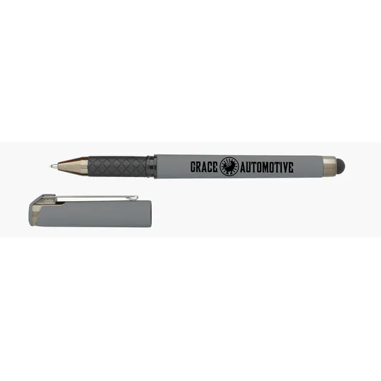 Good Value™ Cali Stylus Gunmetal Suede RABS Pen — view 42