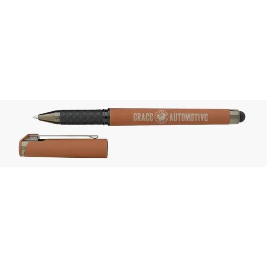 Good Value™ Cali Stylus Gunmetal Suede RABS Pen — view 29
