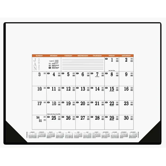 Skinner & Kennedy® Contractor's Desk Pad Calendar — view 3