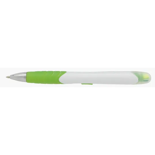 Souvenir® Jalan Highlighter Pen Combo, Slide-Action Ballpoint — view 7