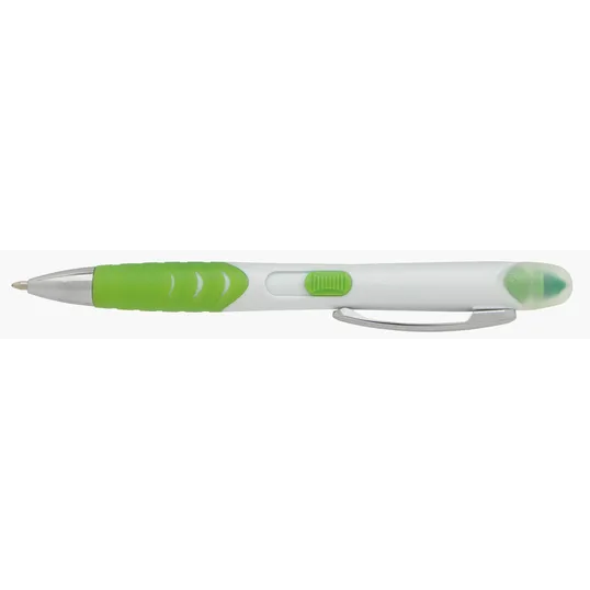 Souvenir® Jalan Highlighter Pen Combo, Slide-Action Ballpoint — view 8