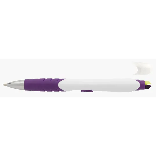 Souvenir® Jalan Highlighter Pen Combo, Slide-Action Ballpoint — view 18