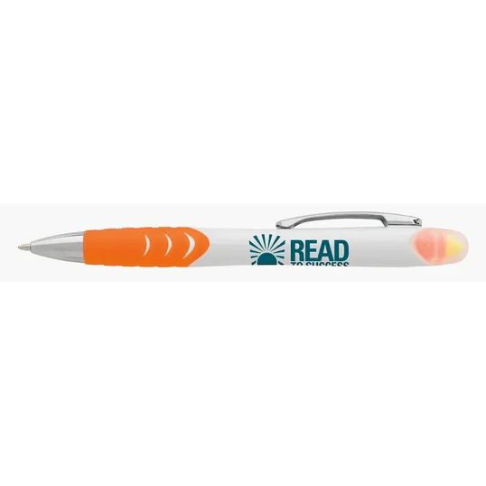 Souvenir® Jalan Highlighter Pen Combo, Slide-Action Ballpoint — view 31