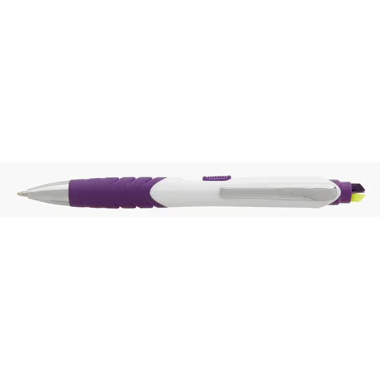 Souvenir® Jalan Highlighter Pen Combo, Slide-Action Ballpoint — view 21