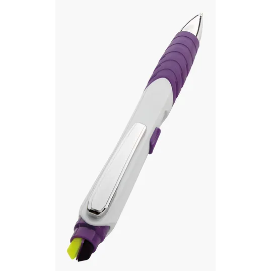 Souvenir® Jalan Highlighter Pen Combo, Slide-Action Ballpoint — view 16