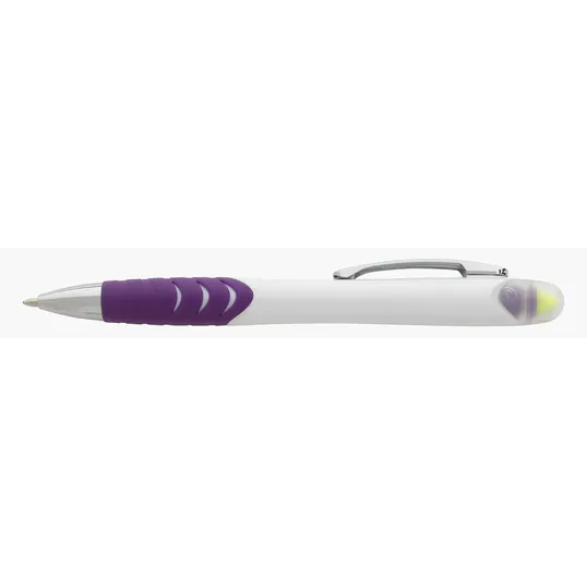 Souvenir® Jalan Highlighter Pen Combo, Slide-Action Ballpoint — view 20