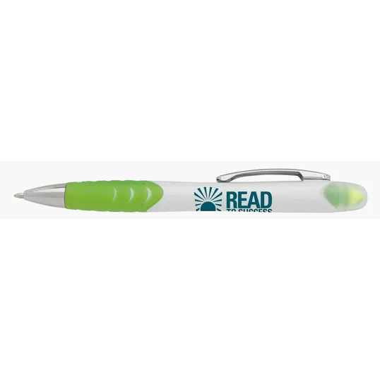 Souvenir® Jalan Highlighter Pen Combo, Slide-Action Ballpoint — view 29