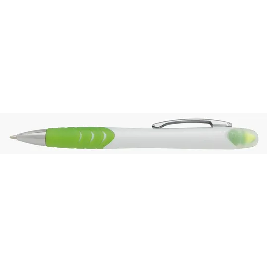 Souvenir® Jalan Highlighter Pen Combo, Slide-Action Ballpoint — view 9