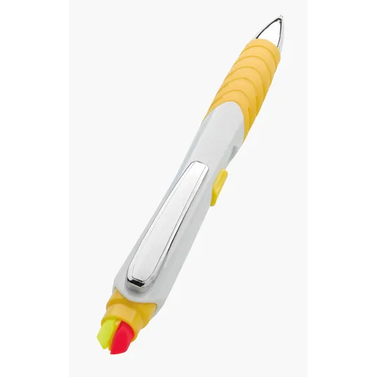 Souvenir® Jalan Highlighter Pen Combo, Slide-Action Ballpoint — view 22