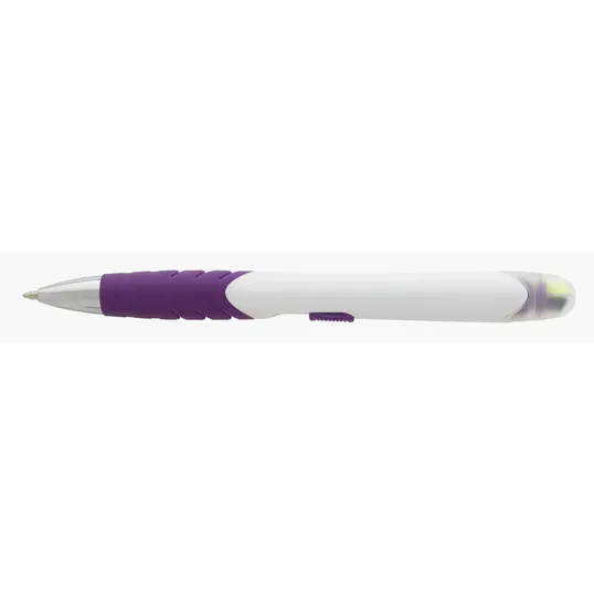 Souvenir® Jalan Highlighter Pen Combo, Slide-Action Ballpoint — view 17