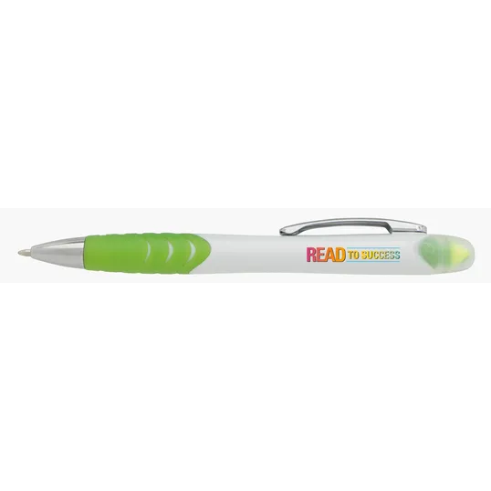 Souvenir® Jalan Highlighter Pen Combo, Slide-Action Ballpoint — view 30