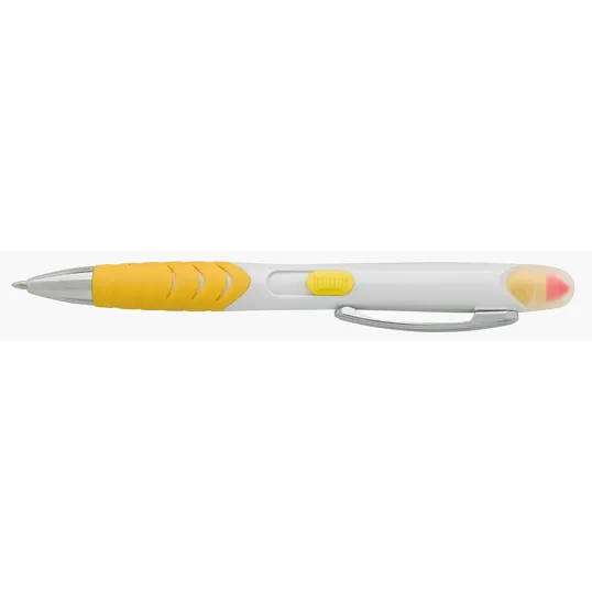 Souvenir® Jalan Highlighter Pen Combo, Slide-Action Ballpoint — view 24