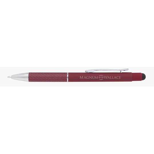 Good Value™ Bella Stylus Pen, Soft-Touch Aluminum Ballpoint — view 33