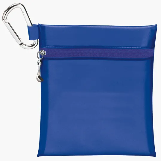 Large Tee Pouch with Carabiner Clip — view 2