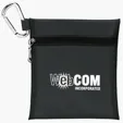 Large Tee Pouch with Carabiner Clip — view 6