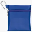 Large Tee Pouch with Carabiner Clip — view 2