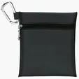 Large Tee Pouch with Carabiner Clip — view 3