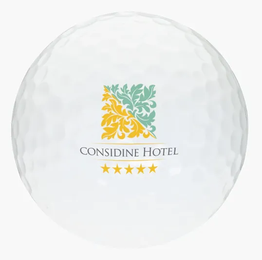White Golf Ball, Two-Piece Distance — view 7