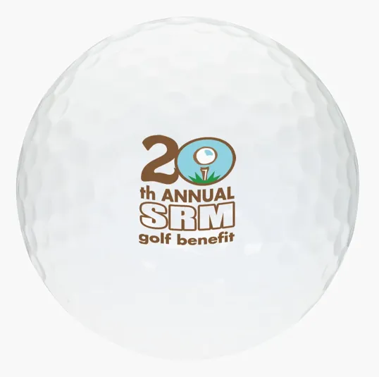 White Golf Ball, Two-Piece Distance — view 6