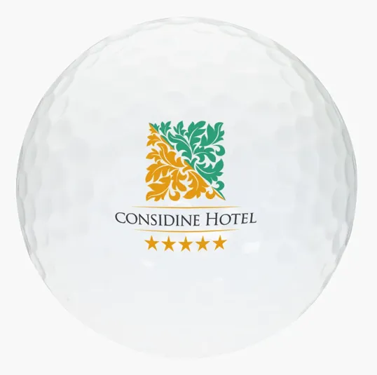 White Golf Ball, Two-Piece Distance — view 8