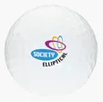 White Golf Ball, Two-Piece Distance — view 9