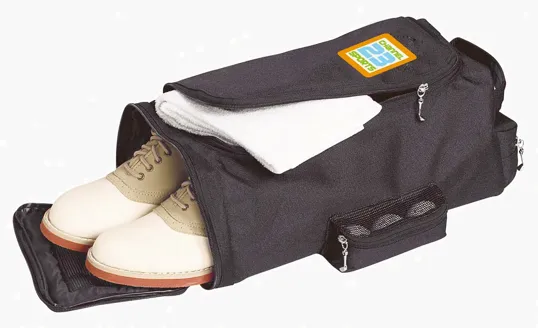 Golfer's Travel Shoe Bag with Storage Pockets — view 2