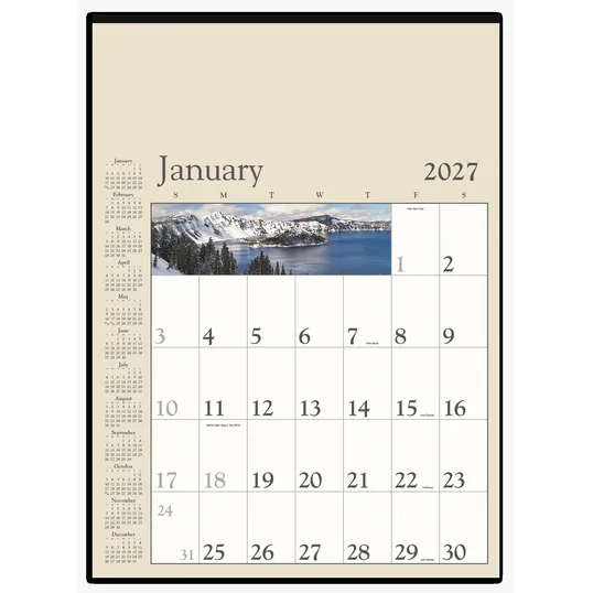 Triumph® Calendars Decorator Memo Wall Calendar, 18 x 25 in. — view 3