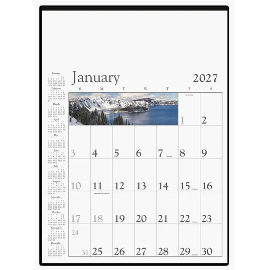 Triumph® Calendars Decorator Memo Wall Calendar, 18 x 25 in. — view 3