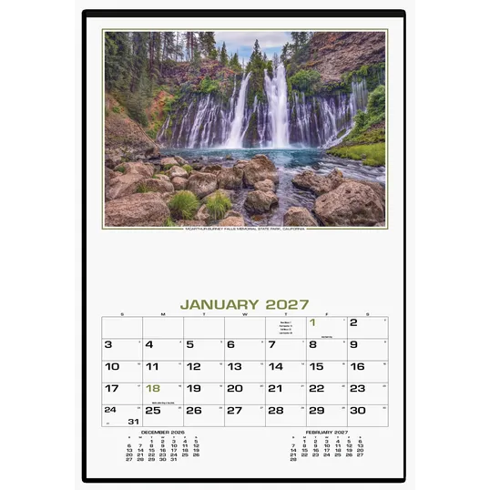 HotLine® Products Our Beautiful America® Executive Wall Calendar — view 3