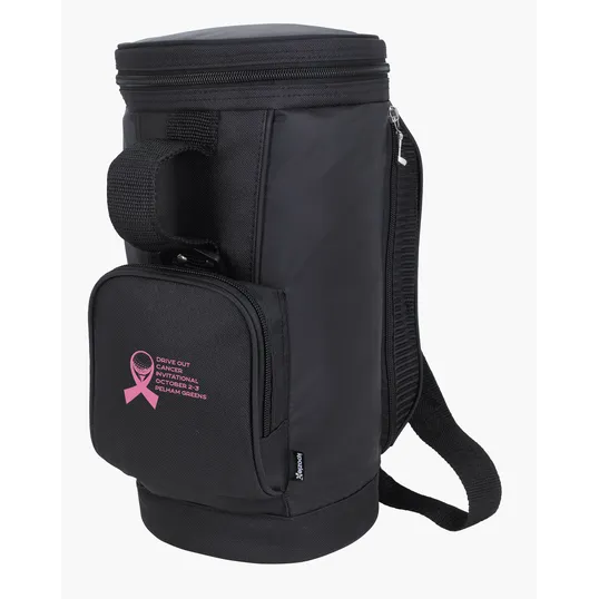 Koozie® Golf Back Nine RPET Cooler with Shoulder Strap — view 3