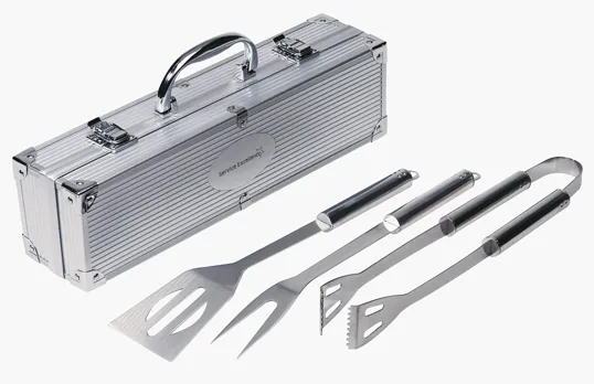 Good Value™ BBQ 3-Piece Set with Aluminum Case — view 3