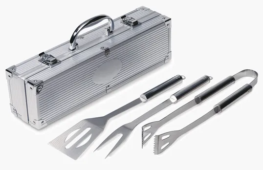 Good Value™ BBQ 3-Piece Set with Aluminum Case
