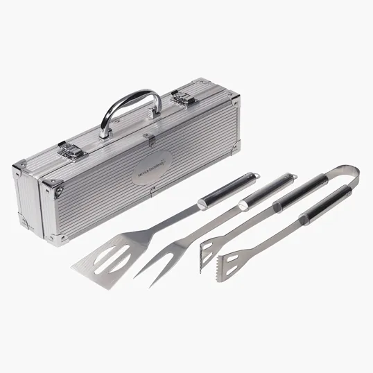 Good Value™ BBQ 3-Piece Set with Aluminum Case — view 2