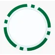 Poker Chip Ball Marker — view 3