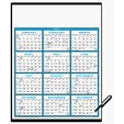 Triumph® Calendars Span-A-Year Laminated Wall Calendar with Marker — view 4