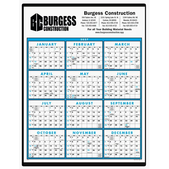 Triumph® Calendars Span-A-Year Non-Laminated Wall Calendar