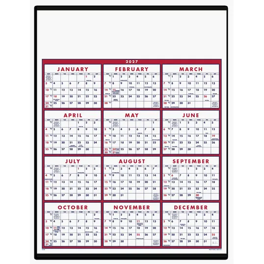 Triumph® Calendars Span-A-Year Calendar, 22 x 29 In. — view 2