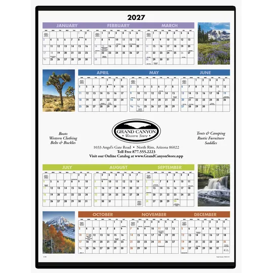 Triumph® Calendars Scenic Span-A-Year Calendar