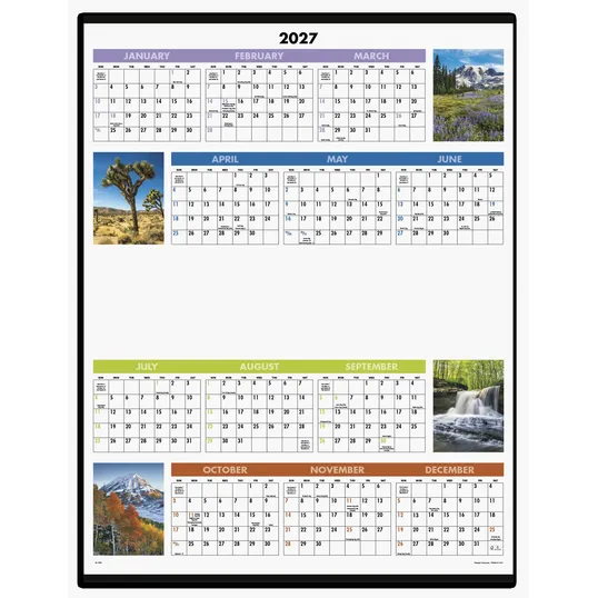 Triumph® Calendars Scenic Span-A-Year Calendar — view 2