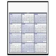 Triumph® Calendars Span-A-Year Wall Calendar, 22 x 29 in. — view 2