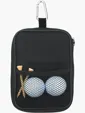 Valuables Zippered Pouch with Mesh Pockets and Carabiner — view 2