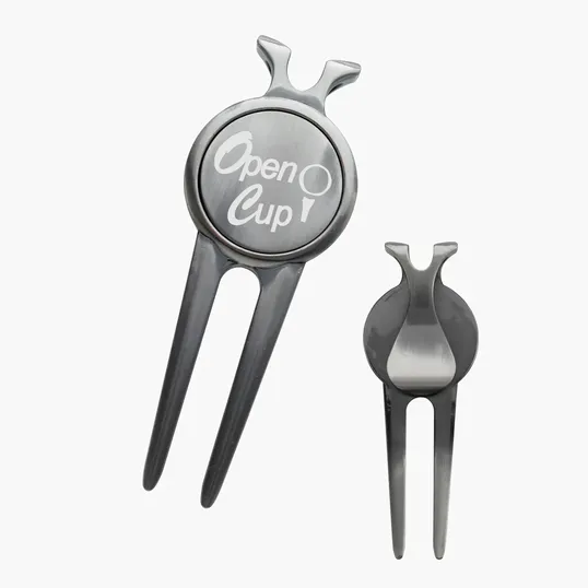 Deluxe Magnetic Divot Repair Tool with Ball Marker — view 3