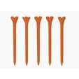 Driver Pak Evolution Golf Tees, 5-Pack — view 5