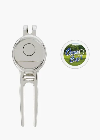 Good Value™ Golfers Divot Tool with Magnetic Ball Marker — view 5