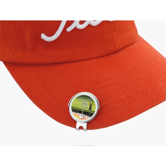 Good Value™ Golfers Ball Marker Hat Clip with Magnetic Marker — view 9