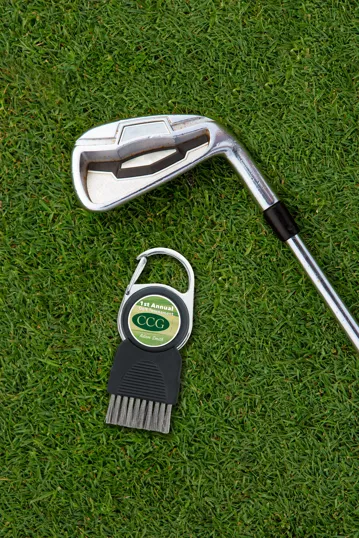 Good Value™ Golf Club Brush with Retractable Brush and Ball Marker — view 7