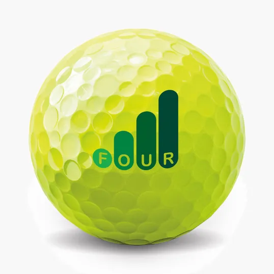 Titleist® AVX® Yellow Golf Ball, 3-Piece Urethane — view 2