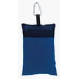 Good Value™ Cooling Towel in Mesh Pouch with Carabiner Clip — view 2