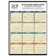 Triumph® Calendars Time Management Span-A-Year Non-Laminated Wall Calendar